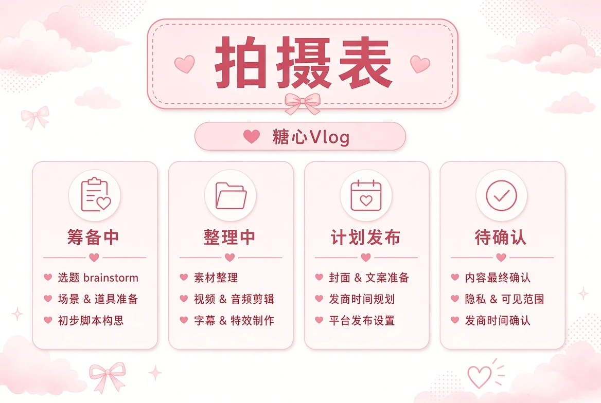 拍摄计划影像